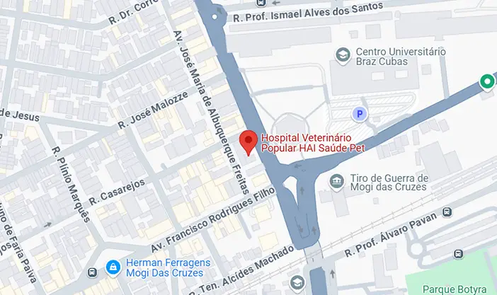 Mapa localização Hai Saúde Pet