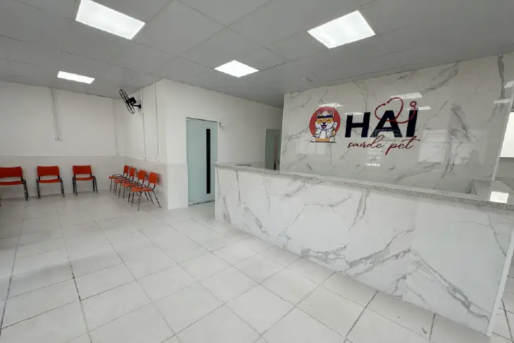 Recepção Hai Saúde pet