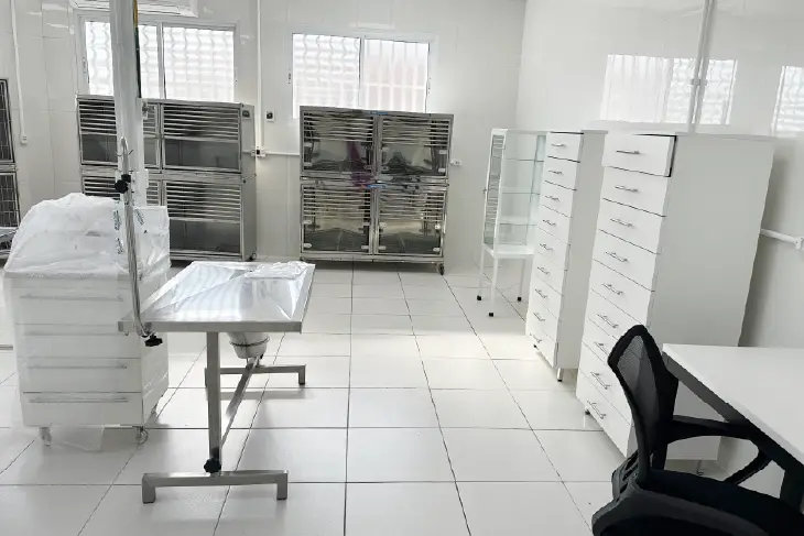 Sala de exames Hai Saúde pet