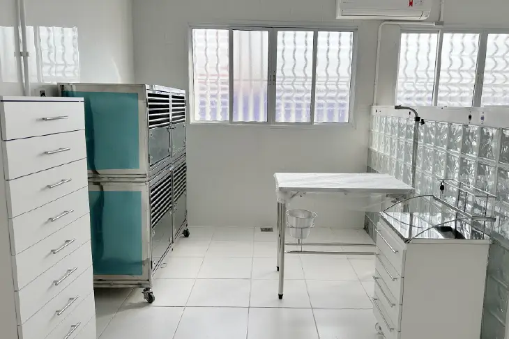 Sala de exames Hai Saúde pet